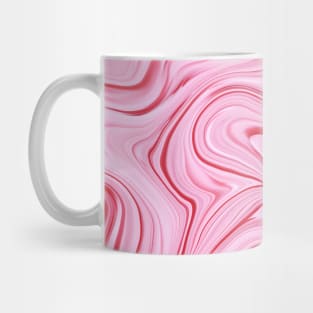 Bubble Gum Pink Liquid Paint Mug